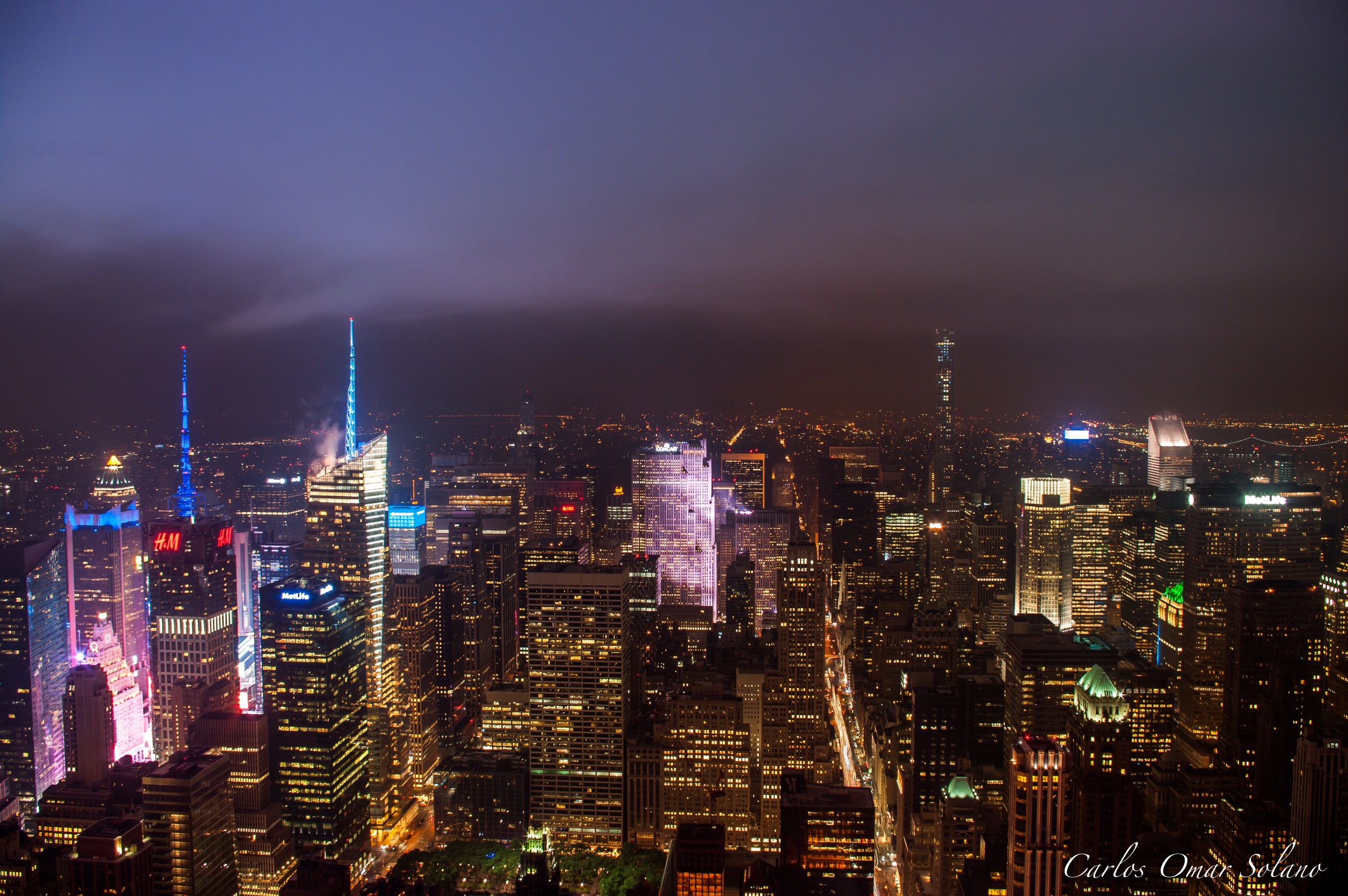 Manhattan al anochecer